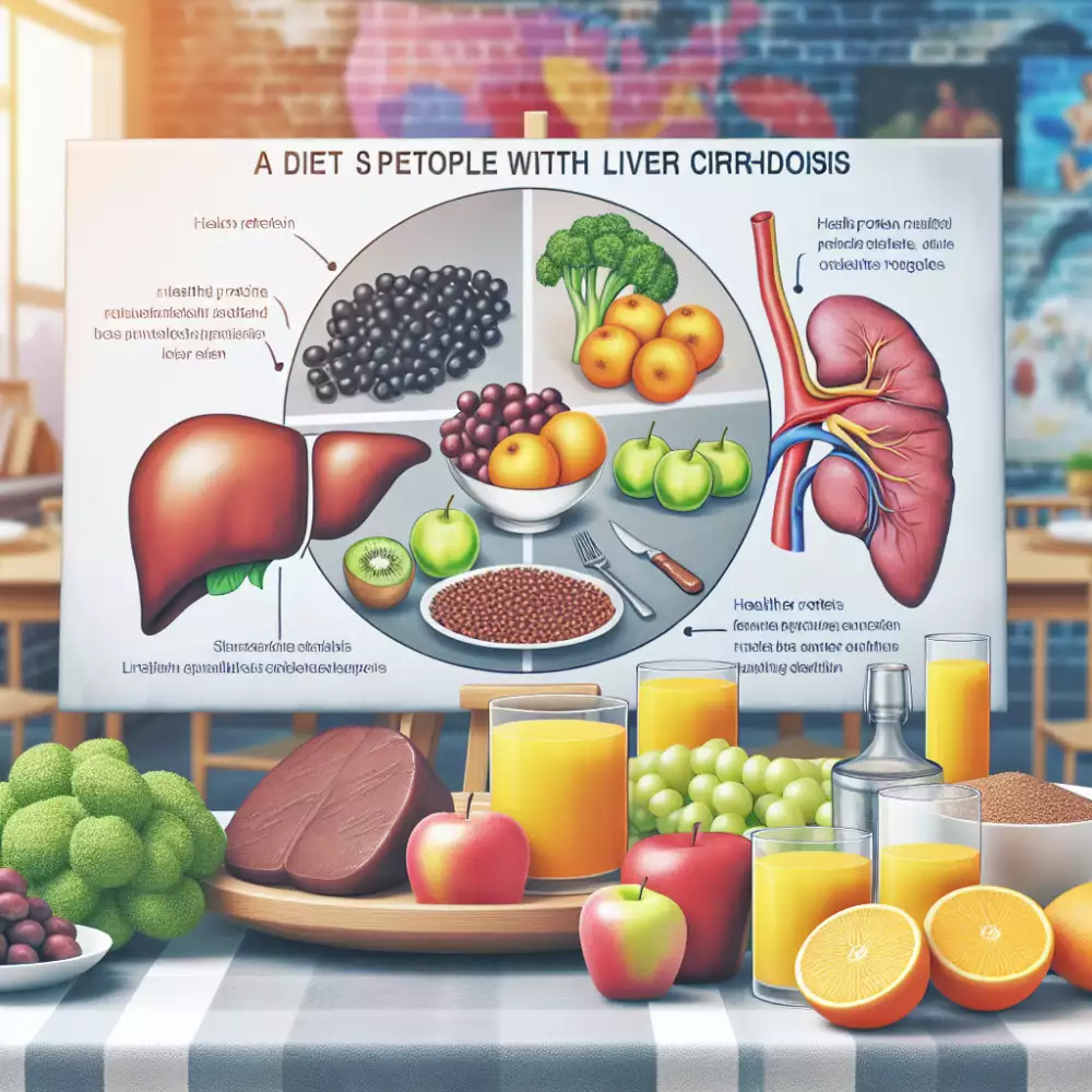 dieta při cirhoze jater