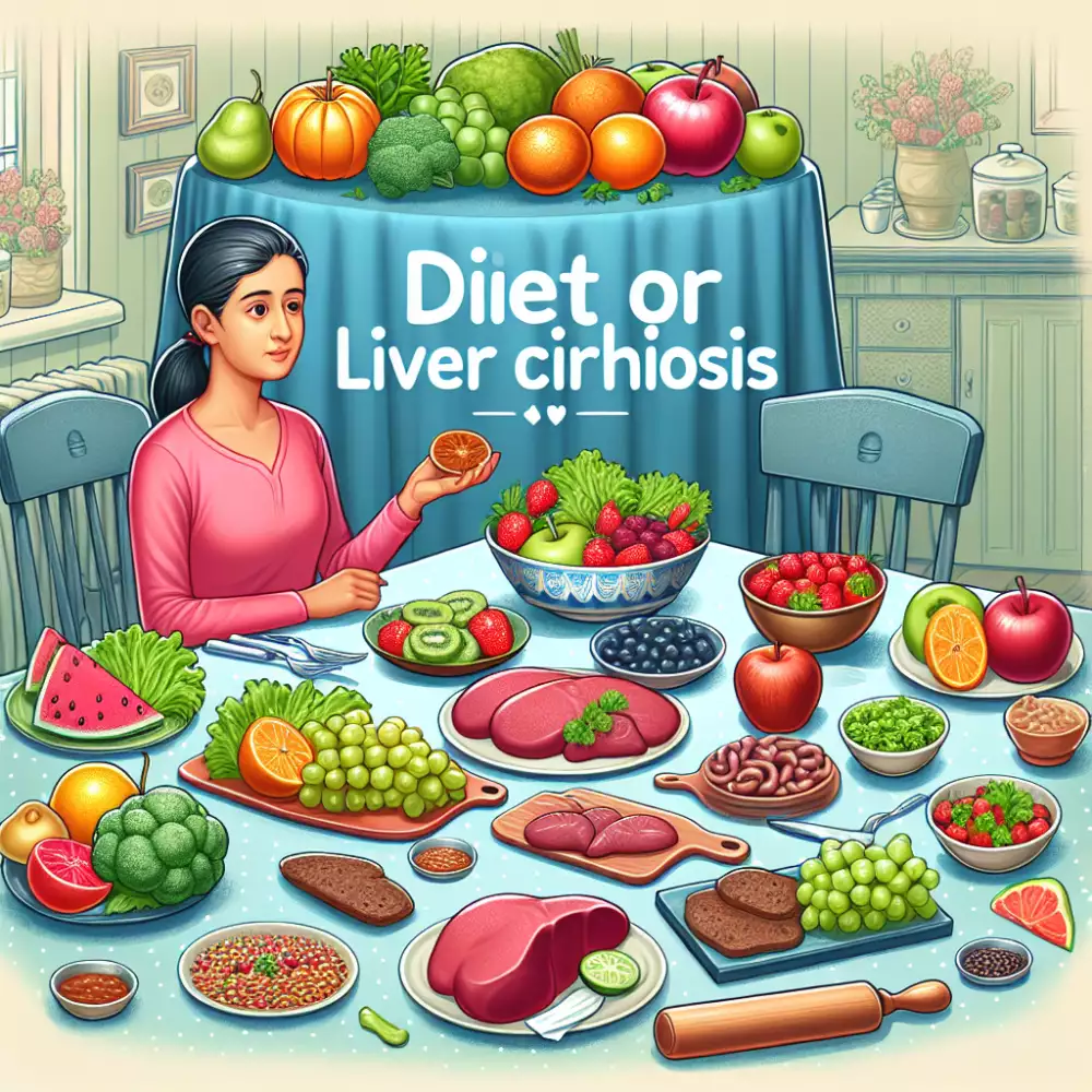 dieta při cirhoze jater