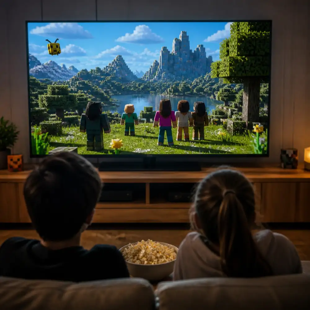 minecraft movie online