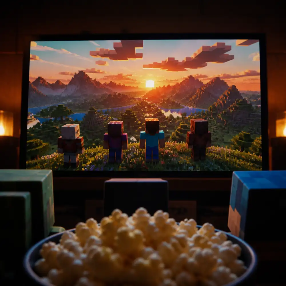 minecraft movie online