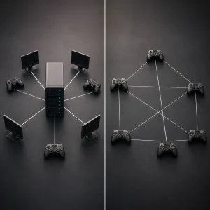 Herní Server A Rozdíl Mezi Dedikovaným A Peer-To-Peer
